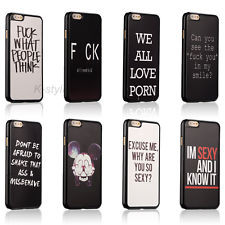 Funny Joke Quote Back Hard Cover Skin Case For Apple iPhone 6 iPhone 6 ...