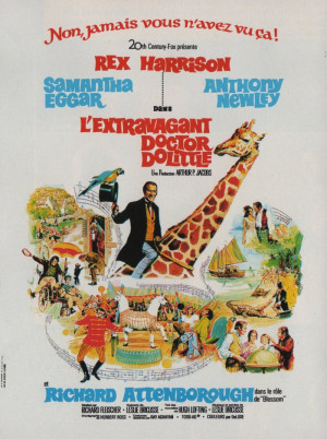 Doctor Dolittle 1967 Poster Doctor Dolittle