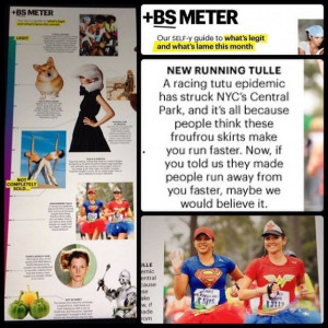 SELF Magazine Tutu Bashing: You should be ashamed of yourSELF