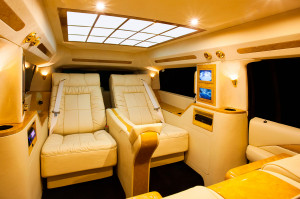 2015 Cadillac Escalade ESV Conversaion Luxury Coach by Lexani rear ...