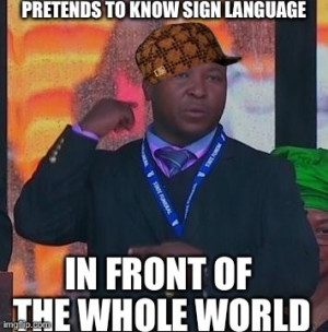 Sign Language Interpreter At The Mandela Memorial Caused A Lot Of ...