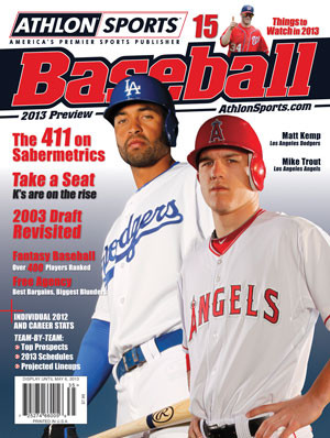 ... Baseball Preview Magazine- Los Angeles Dodgers/Anaheim Angels Cover