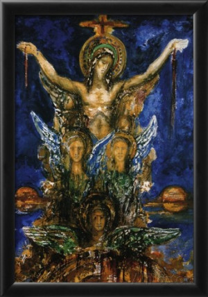 Gustave Moreau Christ Art Print Poster Framed Poster