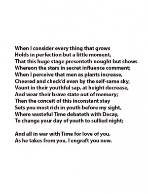 sonnet quotes