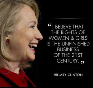 Hillary Clinton Quotes On Women