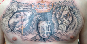 Heart of a Lion, Strength of a Prayer Tattoo from As You Like it ...