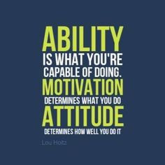 Motivational quote from Lou Holtz! Can apply this to wrestling ...