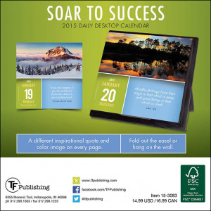 Soar to Success Desk Calendar