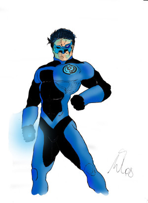 Kyle Rayner Blue Lantern