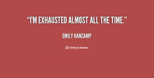 Exhausted Quotes Preview quote