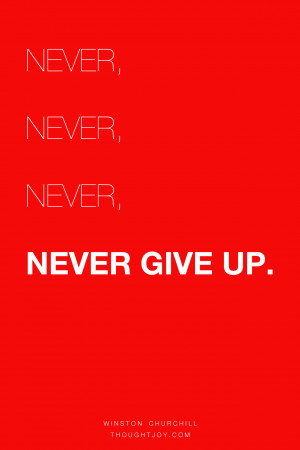 Winston Churchill Quotes Never Give Up