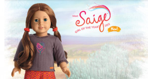American Girl Doll Saige