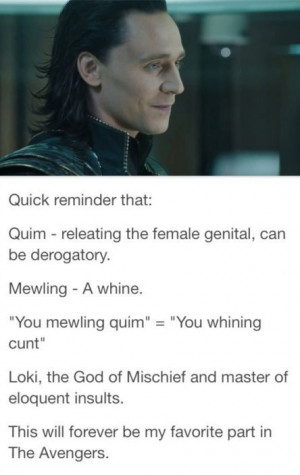Loki: the god of insults