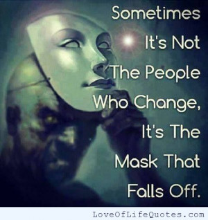 It’s not the people who change