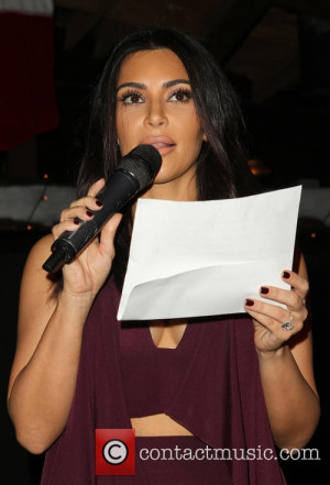Picture Kim Kardashian at The Abbey West Hollywood California United