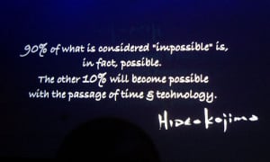 ... is also one of his favorite quotes from scientist Robert H. Goddard
