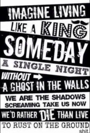Pierce Te Veil | King For A Day - lyrics