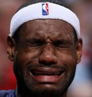 Finding Failure » lebron-crying