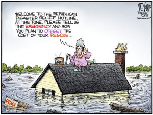 Stranded on your roof by Hurricane Sandy, Call GOP headquarters for ...