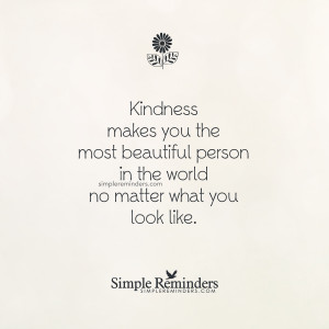 unknown-author-grey-text-cream-paper-kindness-makes-beautiful-person ...