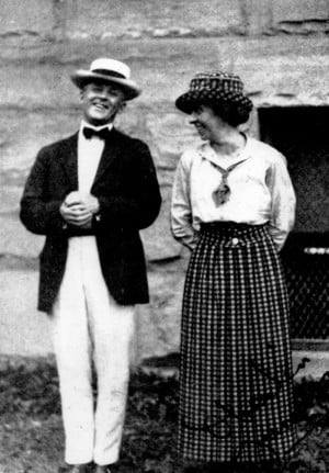 ... Robert Andrews Millikan and Greta Millikan, 1920. Photo courtesy of