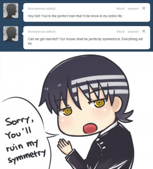 Ask Death The Kid Symmetry by AeroKicksAss