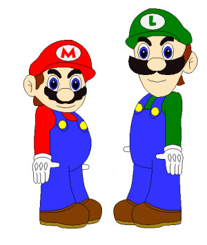Mario And Luigi Shorty Tall