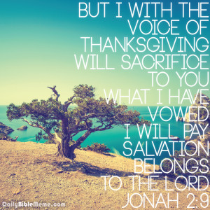 Jonah 2:9 