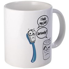 Hate My Job - Seriously? - Funny Sayings Mugs for