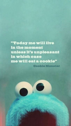 sesaluna: Cookie Monster so wise.