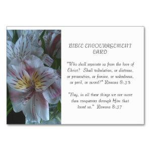 Bible Encouragement Card Business Card Template