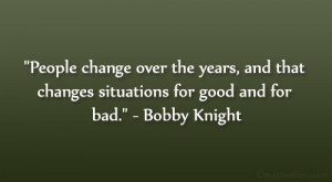 bobby knight quote