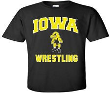 Iowa Wrestling Black Shirt