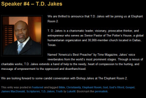 Td Jakes Quotes Let It Go T.d. jakes to appear at the