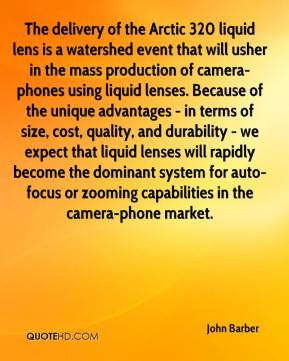 320 liquid lens is a watershed event that will usher in the mass ...
