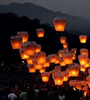 Fire danger prompts ban of sky lanterns