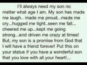 Dedicated To My Son and Sons Everywhere!