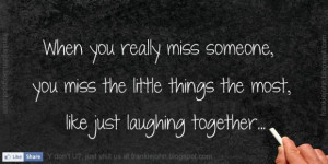 Laughing with someone you love quotes