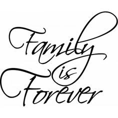 Nep tattoo voorbeeld Family is Forever