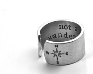 ... Quotes, Nautical Ring, Wanderlust, Wander, Compass Rose Ring,Compass