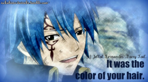 Jellal Fernandes quotes in the Oracion Seis Arc