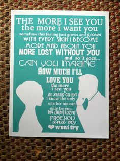 Nat King Cole art print, lyrics song music, frank sinatra LOVE text ...