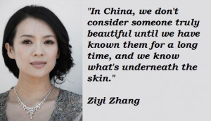 Ziyi zhang quotes 1