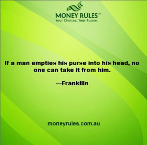 Money Quote of the Day via http://moneyrules.com.au/