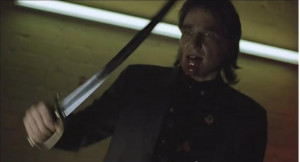 Bullet Tooth Tony Throughout the sequence tony