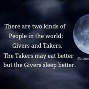 Givers And Takers
