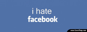 Hate Facebook Timeline Cover