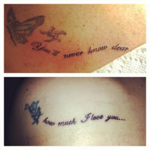 Mother Daughter Tattoo Quotes