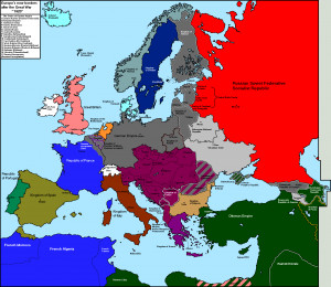Map Challenge: Post-WWI Central Powers Victory