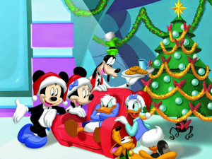 Merry Christmas Micky Mouse HD Wallpapers Free Download